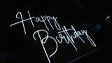 LETRERO NEÓN HAPPY BIRTHDAY