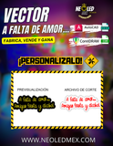 VECTOR A FALTA DE AMOR