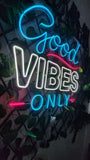 LETRERO NEÓN GOOD VIBES