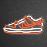 LETRERO NEÓN JORDAN LOW NARANJA