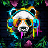 LETRERO PANDA DJ